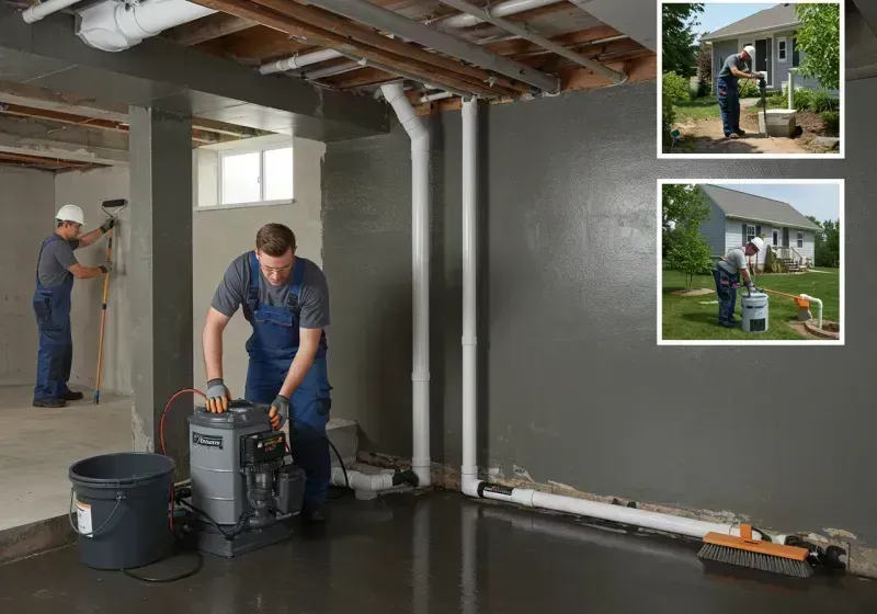 Basement Waterproofing and Flood Prevention process in Cherokee County, NC